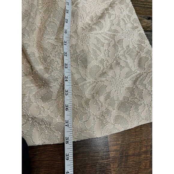 J Howard Cream White SZ 16 Cotton Blend Pleated Dress NWT - Picture 9 of 9